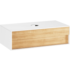 Тумба для умывальника Ravak SD Step 100, белый/дуб