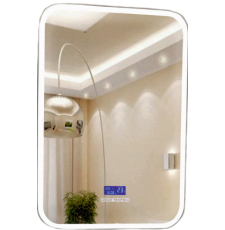 Зеркало Континент Glamour Led 70x90, с подсветкой, сенсор, муз.блок, ЗЛП451