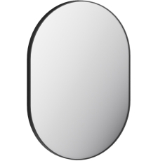 Зеркало Belux Ванкувер В 50x70 в раме, черный матовый 19
