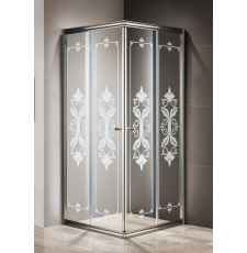Душевая кабина Cezares Giubileo A2 Scorrevole 90x90, бронза