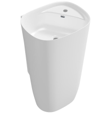 Раковина Lavinia Boho Bathroom Sink 50 напольная, белый глянец