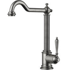 Смеситель для кухни Omoikiri Toshima-SI 4994326, античное серебро