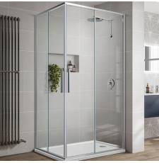 Душевая кабина Vincea Slim-U VSS-2SU 90x90 кв., прозр.\хром