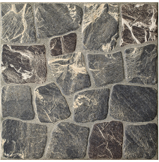 Напольная плитка-керамогранит Cersanit Vilio Graphite 29.8x29.8, мат., рельеф, темно-серый