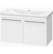 Тумба для умывальника Brevita Catania 80, подвесная, 2 дв., белый