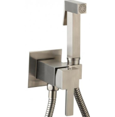 Смеситель с гигиеническим душем CeramaLux KBS/004 встраиваемый, никель