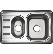 Мойка для кухни Stellar 7850-2D 78x50, врезная, S878502D, декор