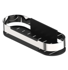 Полка Iddis Optima Home SHE12SBi44, черн./хром