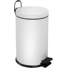 Мусорное ведро Berges 122004 с педалью, 12 л, белый