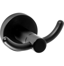 Крючок для ванной Rea Mist 02 black matt 80019, двойной, черн.матов.