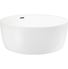 Акриловая ванна Wellsee Pour Plus 150x150, отдельностоящая, белый глянцевый/черный