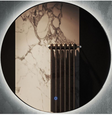 Зеркало Roxen Brimen 80x80 с подсветкой, сенсор, диммер