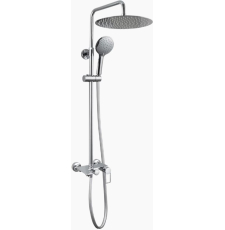 Душевая стойка Caprigo Kub 54-310-crm, со смесителем, хром