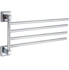 Держатель для полотенец Vivi Felice Eterno FL 1024 поворотный, четверной, 41 см, хром глянец