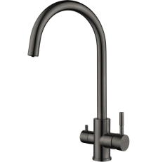 Смеситель для кухни ZorG Atlas PREMIUM PVD Gunblack, под фильтр, черный Смеситель для кухни ZorG Atlas PREMIUM PVD Gunblack, под фильтр, черный