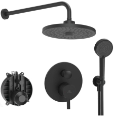 Встроенная душевая система Ideal Standard Cerafine Black SetA6939XG-6 со смесителем, черный
