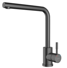 Смеситель для кухни GranFest Quarz GF-Z5411, PVD графит