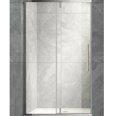 Душевая дверь Veconi VN-34 120x195, прозр.\хр.
