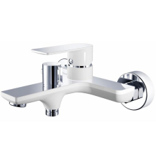 Смеситель для ванны Haiba HB505-8 HB60505-8 настенный, с лейкой, белый\хром