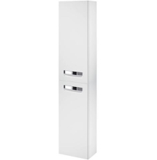 Шкаф-пенал Roca The Gap 34 подвесной, белый, левый