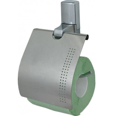 Держатель для туалетной бумаги  Ledeme 303 L30303 с крышкой, хром