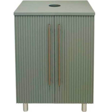 Тумба для умывальника Garda Glory 78_600 Астория напольная, 2 дв., 25.78.600.PVC, аквамарин