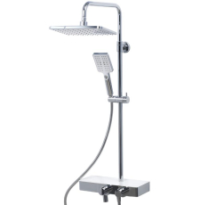 Душевая стойка Wasser Kraft Thermo A11301 с термостатом, хром