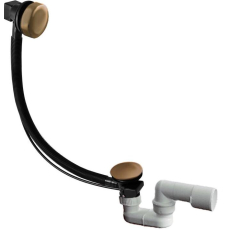 Сифон для ванны RAV Slezak MD0588PSM полуавтомат, 60 см, бронза