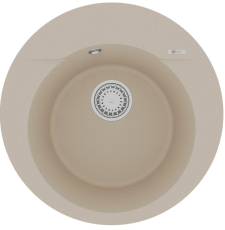 Кухонная мойка Lemark Sula 500 50x50 9910002 врезная, бежевый