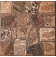 Напольная плитка-керамогранит Cersanit Vilio Brown 29.8x29.8, коричневый