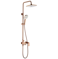 Душевая стойка Rea Storm copper brush P3000, медь матовая