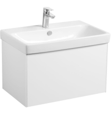 Тумба с умывальником Акватон Асти 70 Адриана, белый мат./белый глянец