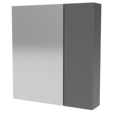 Зеркало-шкаф АВН Виго 60x65, серый матовый