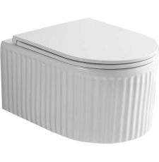 Унитаз подвесной безободковый Roxen Royal Matt с крышкой