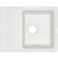 Мойка для кухни ZorG Torino 62 61.5x50, врезная, белый камень