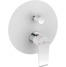 Смеситель для душа Laveo Largo BAH_60PD, встраиваемый, белый