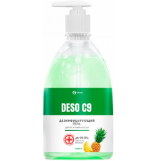 Антисептик-гель Grass Deso C9 Ананас 500 мл 125558 с дозатором Антисептик-гель Grass Deso C9 Ананас 500 мл 125558 с дозатором