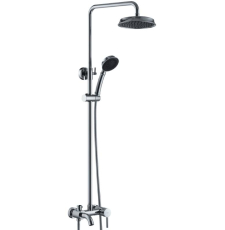 Душевая стойка Haiba HB2407 со смесителем, хром Душевая стойка Haiba HB2407 со смесителем, хром