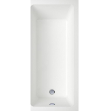 Акриловая ванна Wellsee FreeDom 165x80, с клапаном хром