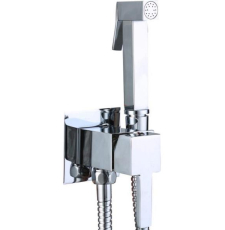 Смеситель с гигиеническим душем CeramaLux KBS/009 встраиваемый, хром
