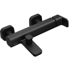 Смеситель для ванны Ravak 10° Free black-TD F 022.20/150, настенный, черный матовый