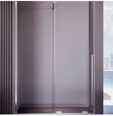 Душевая стенка-перегородка Veconi Premium Trento PTDW-50CH 150x200, прозр.\хром