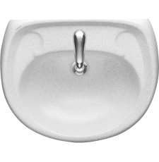 Раковина Santeri Воротынский 57 настенная, крап на белом