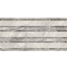 Настенная плитка Absolut Keramika Nairobi decor listone perla 63.2x31.6, светло-серый