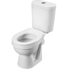 Унитаз Santek Каспер напольный, детский, с крышкой, горизонтальный выпуск