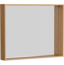 Зеркало Aqwella Basic 100x80, оборачиваемое, в раме, дуб золотой