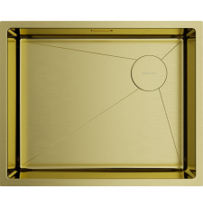 Мойка для кухни Omoikiri Taki 54-U/IF Side SF-LG 54x44 4997092, врезная, светлое золото Мойка для кухни Omoikiri Taki 54-U/IF Side SF-LG 54x44 4997092, врезная, светлое золото