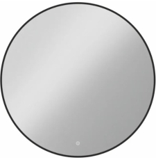 Зеркало Axus Volta Black Led 70x70 с подсветкой, сенсор Зеркало Axus Volta Black Led 70x70 с подсветкой, сенсор