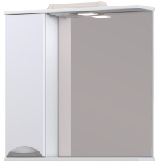 Зеркало-шкаф Vigo Callao 700 70x70 с подсветкой, левый