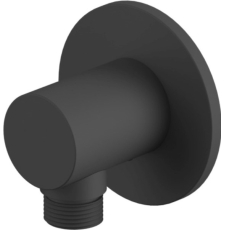 Подключение для душевого шланга Whitecross Y Y1018BL, матовый черный